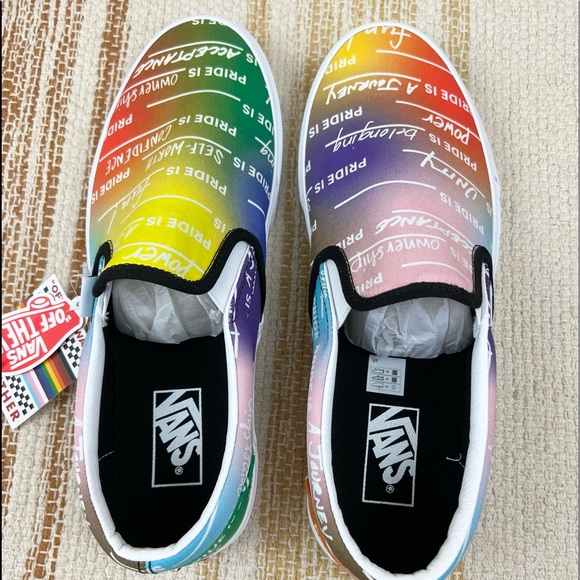 NWT Vans X Pride Sneaker Collection ❤️ Multi color - Picture 7 of 11